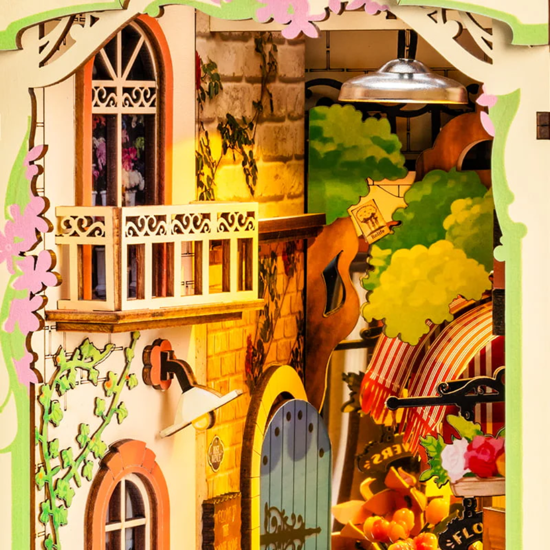 Kwitnący zakątek – DIY Book Nook - Kwiaciarnia Floral Corner | Rolife