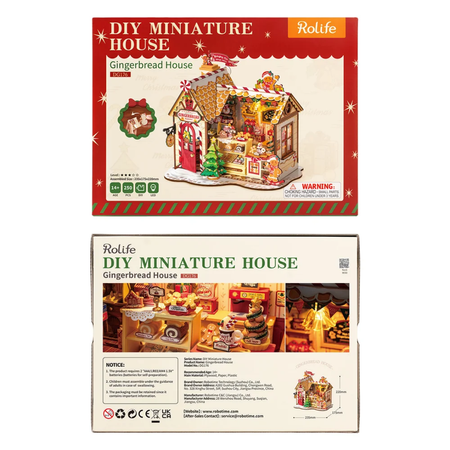 Gingerbread Bakery – Mini Domek 3D | Rolife