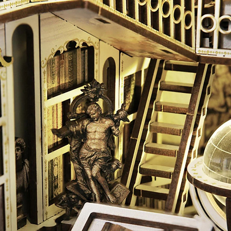 Library of Gods – DIY Book Nook Minicity | Puzzle 3D Prezent