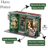 Zestaw Świąteczny Book Nook – Magiczny Sklep Harry Potter | Cutebee Puzzle 3D