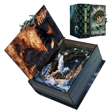 Creature Charms – DIY Book Nook Minicity | Puzzle 3D Prezent