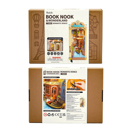 DIY Book Nook - Romantyczna Wenecja | Rolife