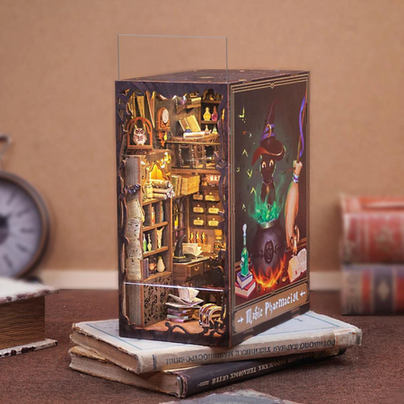 DIY Book Nook Zestaw Świąteczny - Magiczny Alchemik