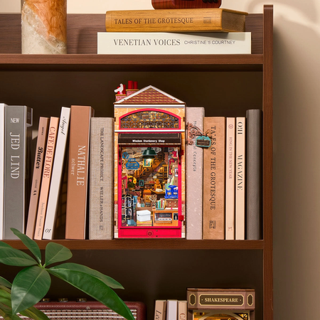 Wisdom Stationery Shop - DIY Book Nook Rolife