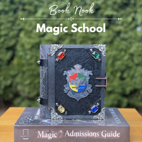 Magic School DIY Book Nook – Miniaturowy Domek 3D