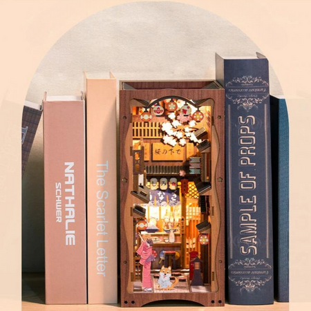 DIY Book Nook - Japoński Styl | Cutebee