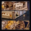 Drewniany Zestaw Puzzle 3D - Marble Travel London  | ROKR