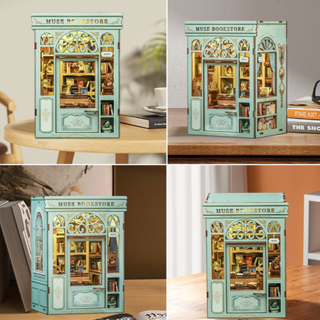 DIY Book Nook - Muse Bookstore | Cutebee