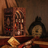 Book Nook DIY MiniCity – Alice's Evidence, motyw Alicja w Krainie Czarów