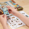 DIY Book Nook - Błękitna Kwiaciarnia Anny | Cutebee