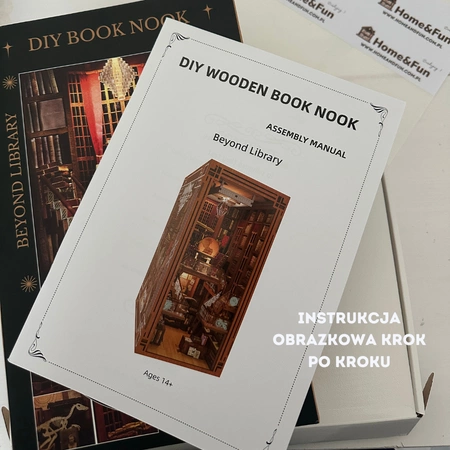 Beyond Library – oświetlenie LED, klimatyczny efekt półek