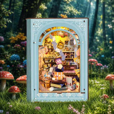 Alice's Tea Party Diary – DIY Book Nook Joincon | Puzzle 3D Prezent