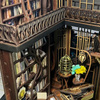 Pianist with Nightingale DIY – book nook w stylu Art Nouveau
