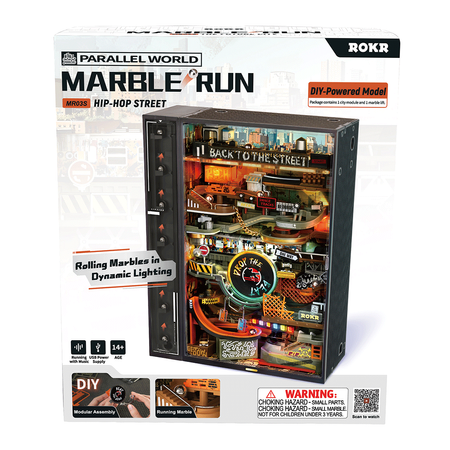 Tor Kulkowy Hip-Hop Street – Puzzle 3D ROKR z LED (134 el.)