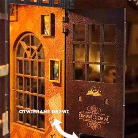 DIY Book Nook - Sklepik z Różdżkami (Harry Potter)