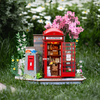 Blossom Book Booth – Puzzle 3D Rolife, book nook z LED