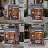 DIY Book Nook - Salon Fryzjerski | Cutebee Puzzle 3D