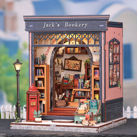 DIY Book Nook - Jack's Bookery | Cutebee