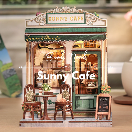 DIY Book Nook - Sunny Cafe | Cutebee