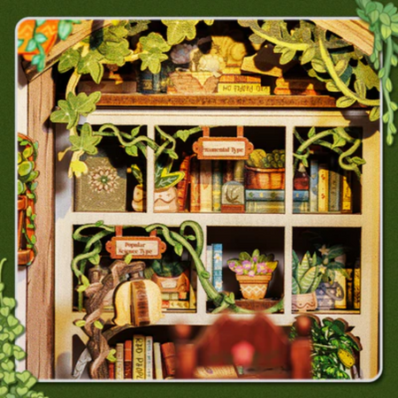Zestaw Świąteczny Book Nook - Green Life Bookshop | Cutebee