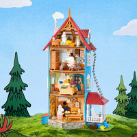 Moominhouse – miniaturowy Dom Muminków DIY