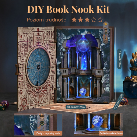 DIY Book Nook - Circle of Magic | Minicity Miniaturowy Domek