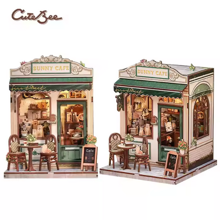 DIY Book Nook - Sunny Cafe | Cutebee