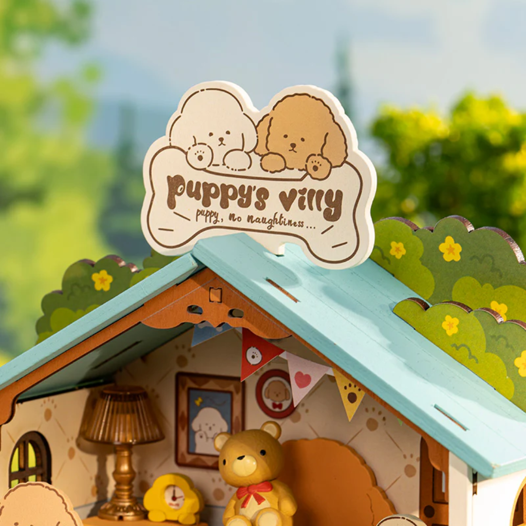 Efekt wow na półce – Mini Domek 3D - Willa Szczeniaczków I Rolife