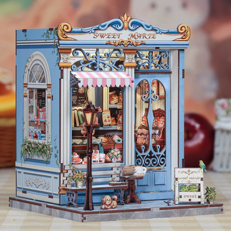 DIY Book Nook - Cukiernia Sweet Marie | Cutebee