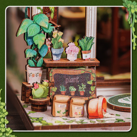 Zestaw Świąteczny Book Nook - Green Life Bookshop | Cutebee