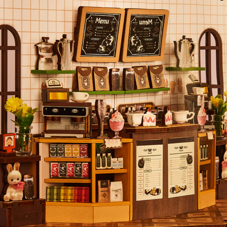 DIY Book Nook - Holiday Cafe | Rolife