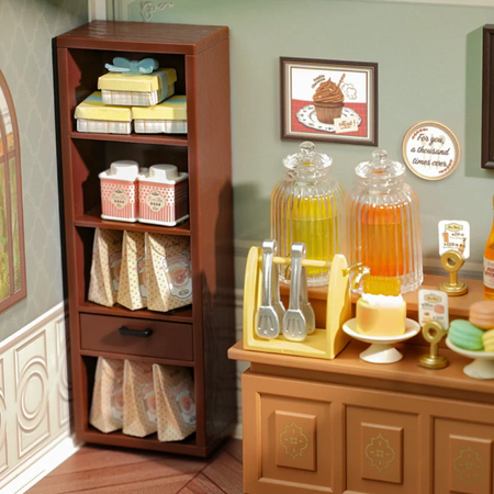 Mini Domek 3D - Herbaciarnia Sweet Sips Tea | Rolife