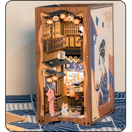 DIY Book Nook - Japoński Styl | Cutebee