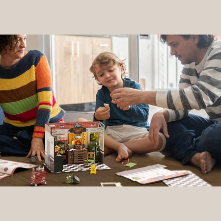 Mini Domek 3d - Warsztat Samochodowy | Rolife