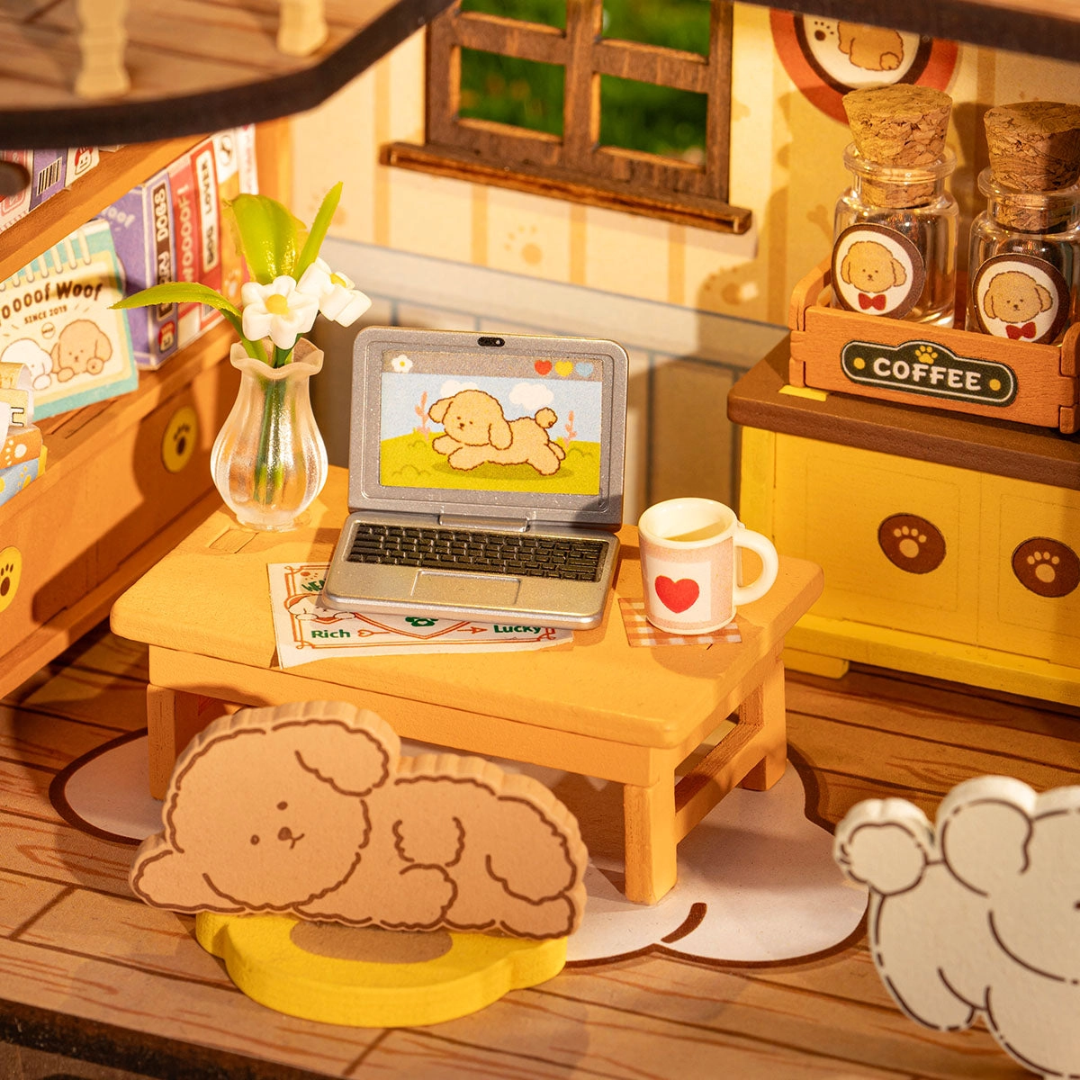 Zakamarki pełne uroku – Mini Domek 3D - Willa Szczeniaczków I Rolife