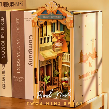 DIY Book Nook - Romantyczna Wenecja | Rolife