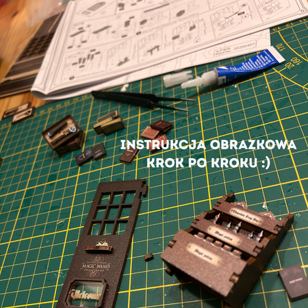 DIY Book Nook - Sklepik z Różdżkami (Harry Potter)