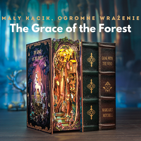 Zestaw Świąteczny Book Nook – Grace of the Forest | Cutebee