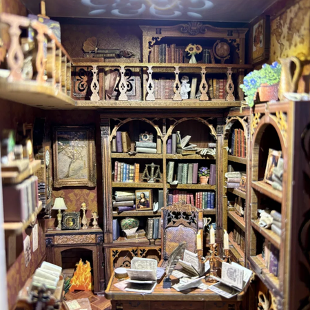Time Book House – DIY Book Nook Joincon | Puzzle 3D Prezent