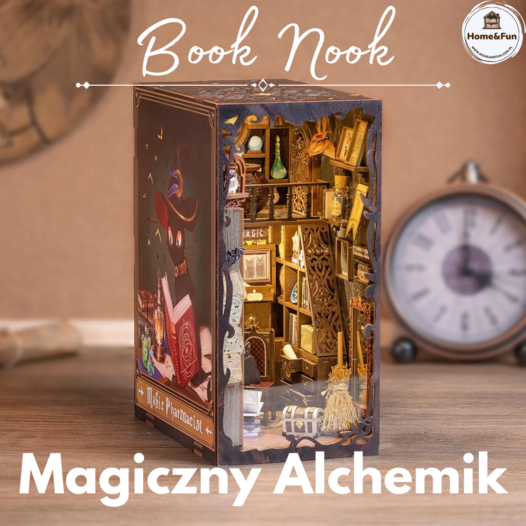 DIY Book Nook - Magiczny Alchemik | Cutebee – pomysł na prezent