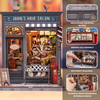 DIY Book Nook - Salon Fryzjerski | Cutebee Puzzle 3D