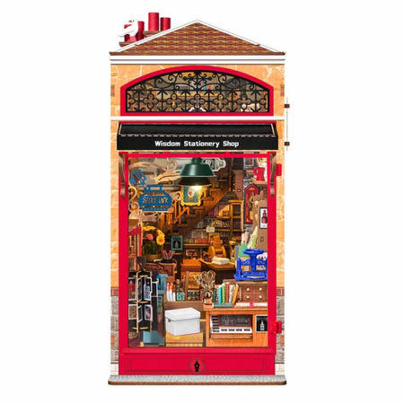 Wisdom Stationery Shop - DIY Book Nook Rolife