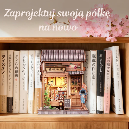 DIY Book Nook - Sakura Kimono Shop | Cutebee