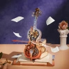 Wiolonczela Grająca – Puzzle 3D ROKR z Pozytywką
