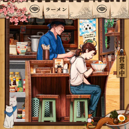 DIY Book Nook - Ramen Oishii Kyoto | Cutebee