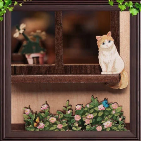 DIY Miniaturowy Domek - Kissa Coffee | Cutebee