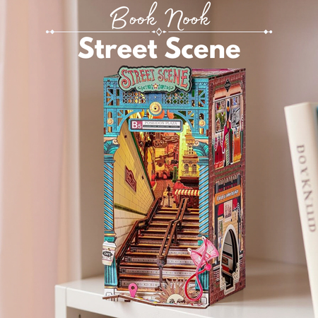 DIY Book Nook - Street Scene | Rolife