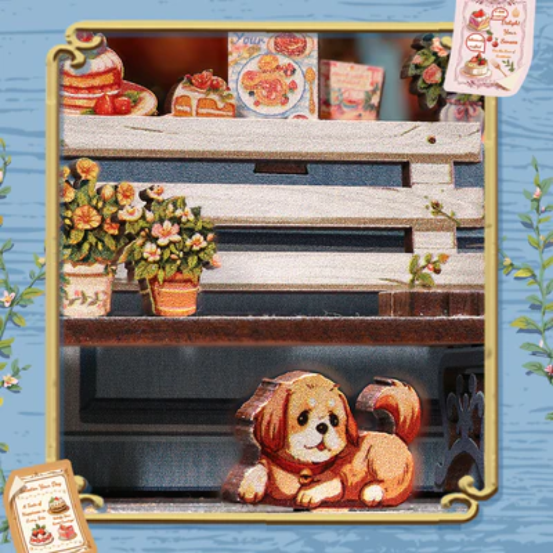 Otwierane drzwi z sekretem – DIY Book Nook - Cukiernia Sweet Marie | Cutebee