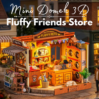 DIY Mini Domek 3D - Fluffy Friends Hub Rolife