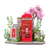 Blossom Book Booth – Puzzle 3D Rolife, book nook z LED